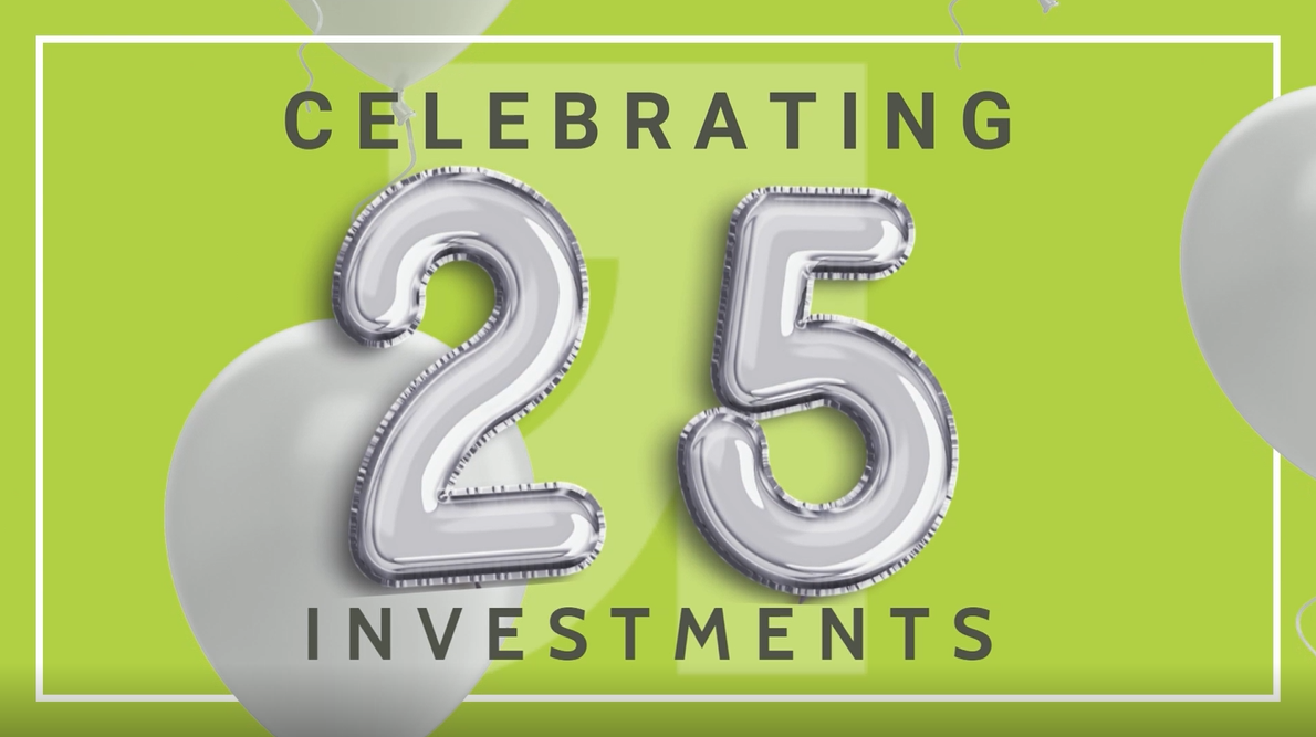 Celebrating 25 Investments