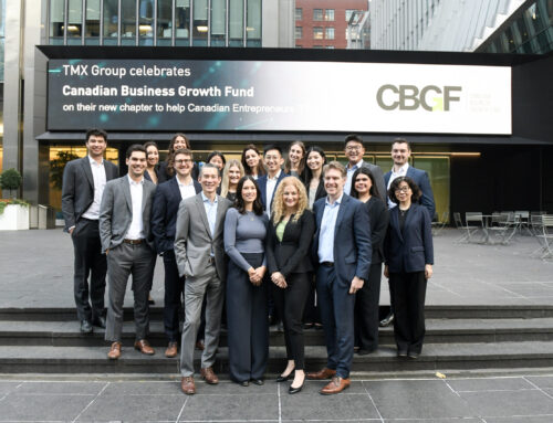 CBGF team opened the market with TMX Group